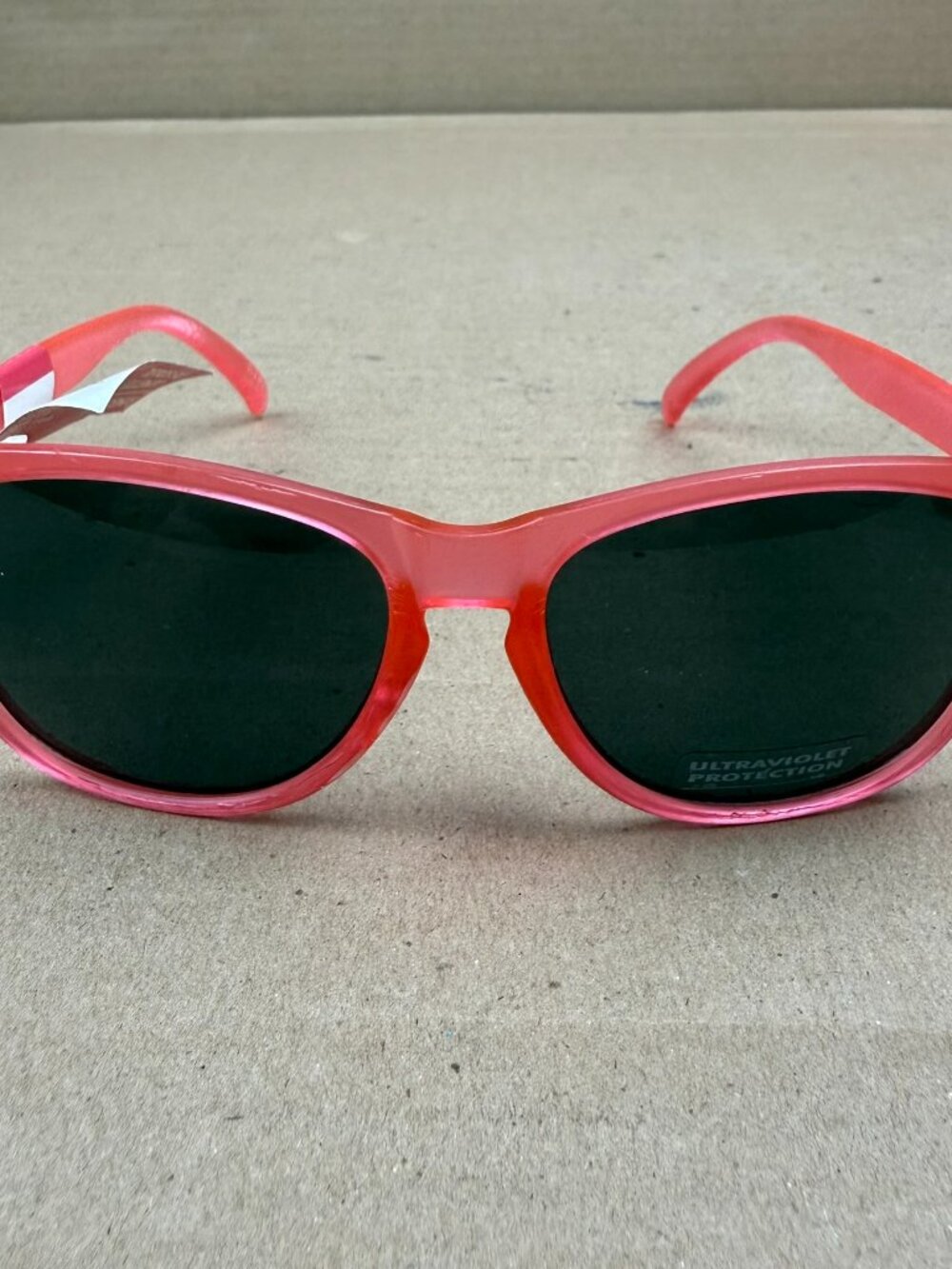 Pink Frame Sunglasses UV Protection - Major Scratches